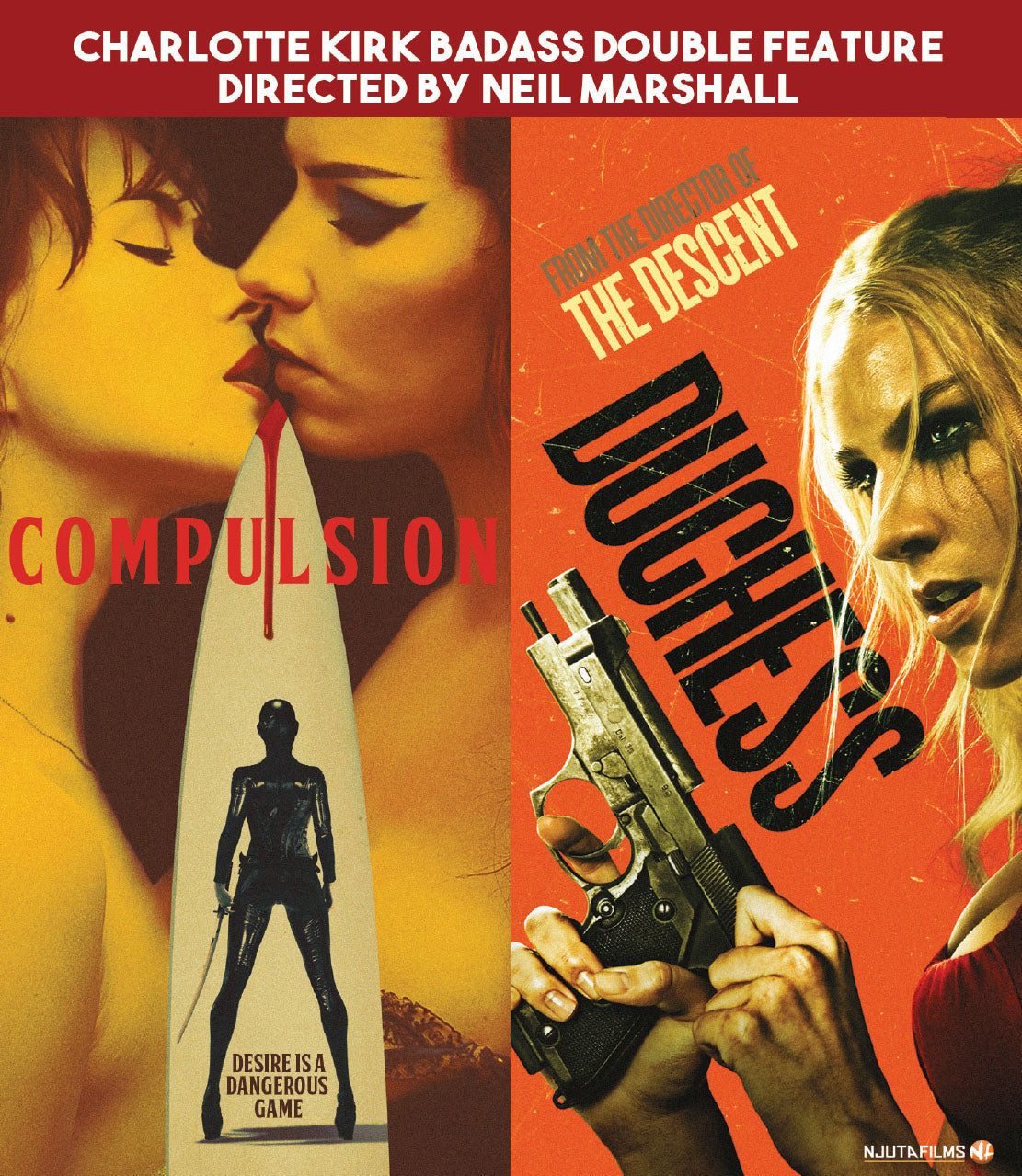 Compulsion + Duchess (Charotte Kirk Badass Double Feature)