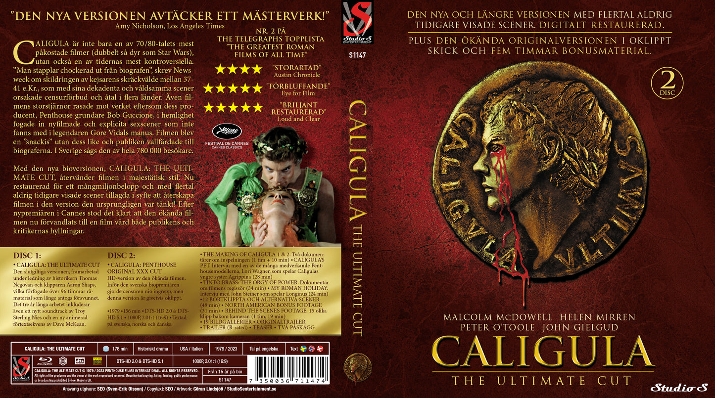 Caligula - The Ultimate Cut (2-disc Blu-ray)