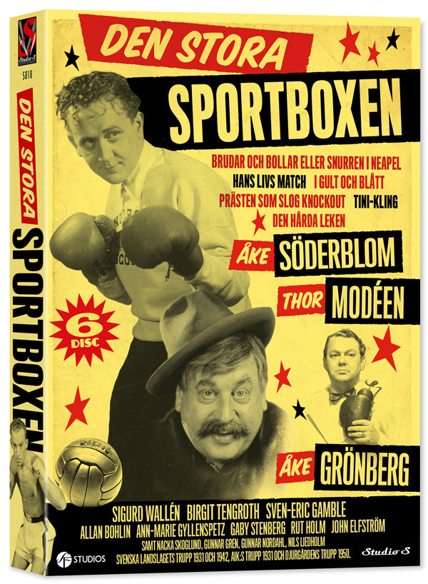 Den stora sportboxen (6-disc)