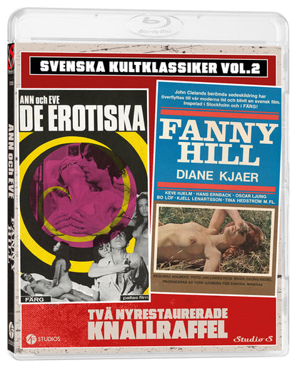 SVENSKA KULTKLASSIKER VOL. 2 (Nyrestaurerad special edition, 2 filmer)