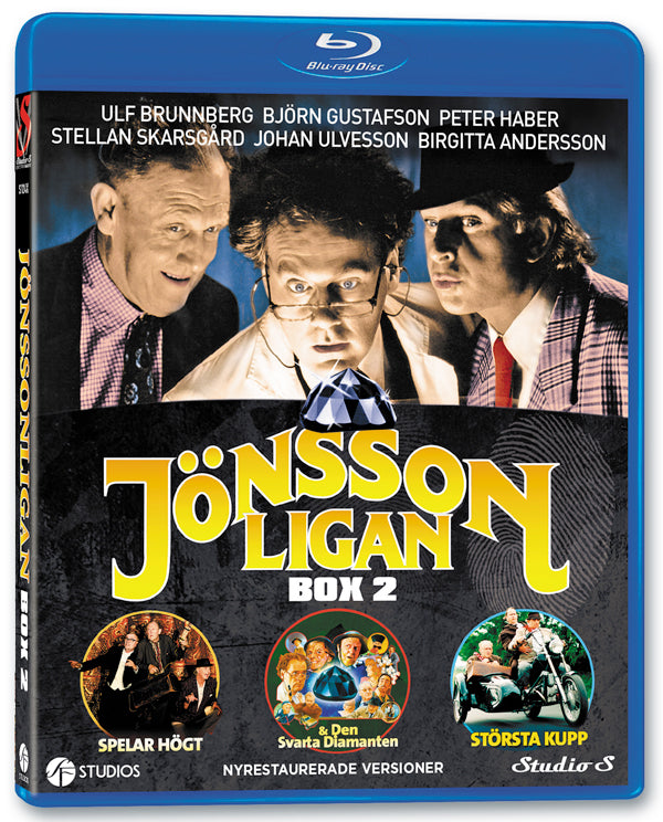 Jönssonligan Box 2 (3 disc Blu-ray)