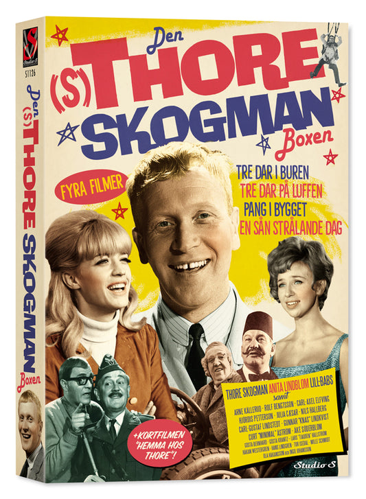Den (S)Thore Skogman-boxen (4 filmer, DVD)