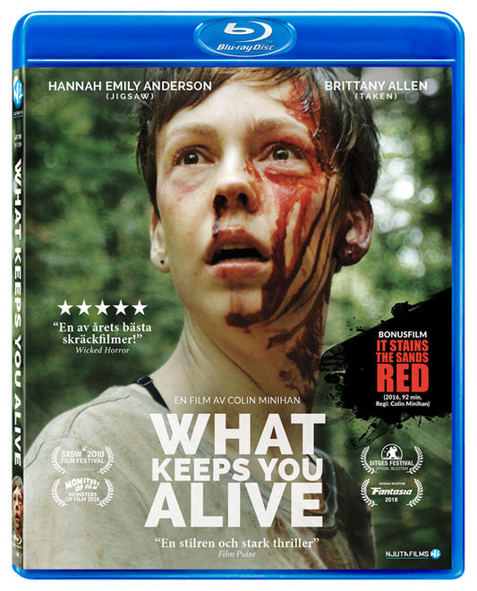 What Keeps You Alive / It Stains the Sand Red