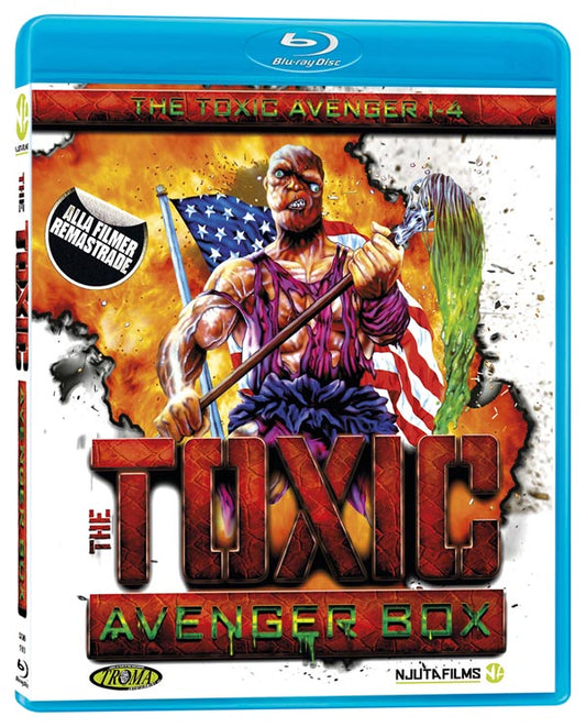 The Toxic Avenger 1-4 (4 filmer)